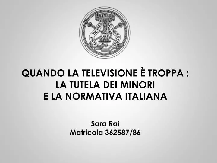 quando la televisione troppa la tutela dei minori e la normativa italiana