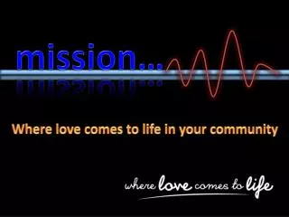 Where love comes to life in your community