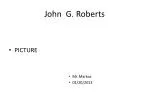 John G. Roberts - slide 1