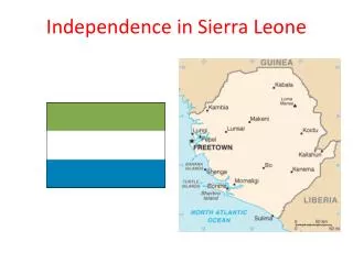 Independence in Sierra Leone