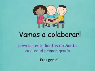 vamos a colaborar