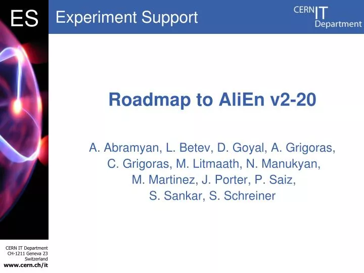 roadmap to alien v2 20