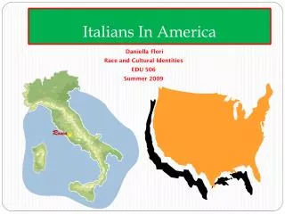 Italians In America