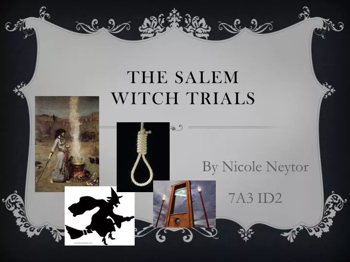 the salem witch trials