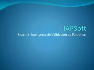 iapsoft