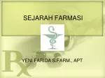 SEJARAH FARMASI - slide 1