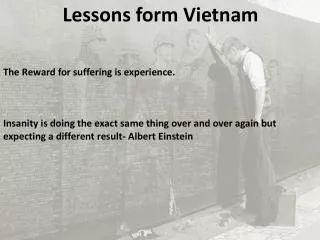 Lessons form Vietnam