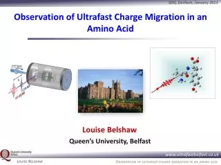 Observation of Ultrafast Charge Migration in an Amino Acid