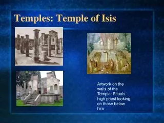 Temples: Temple of Isis
