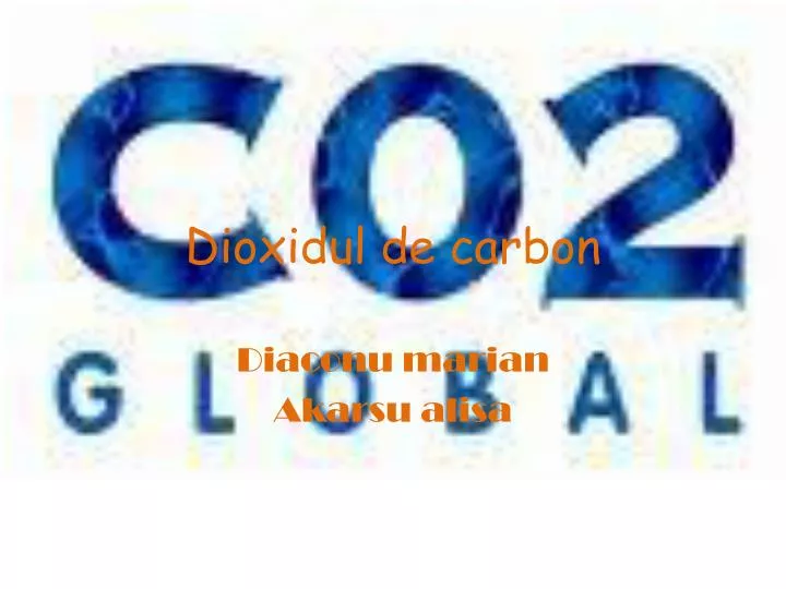 dioxidul de carbon