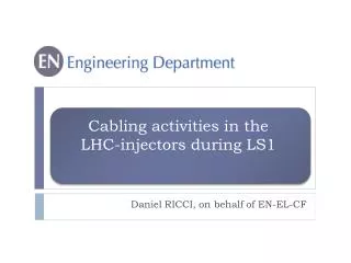 Cabling activities in the LHC-injectors during LS1