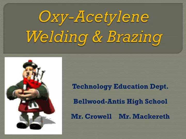 oxy acetylene welding brazing