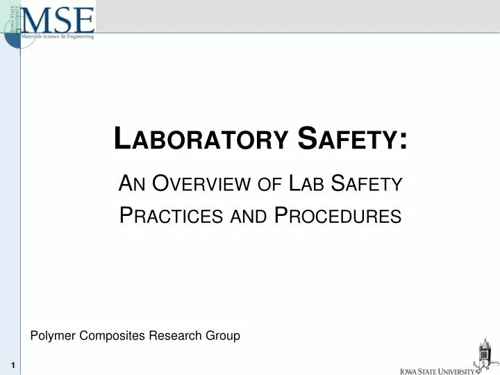 laboratory safety