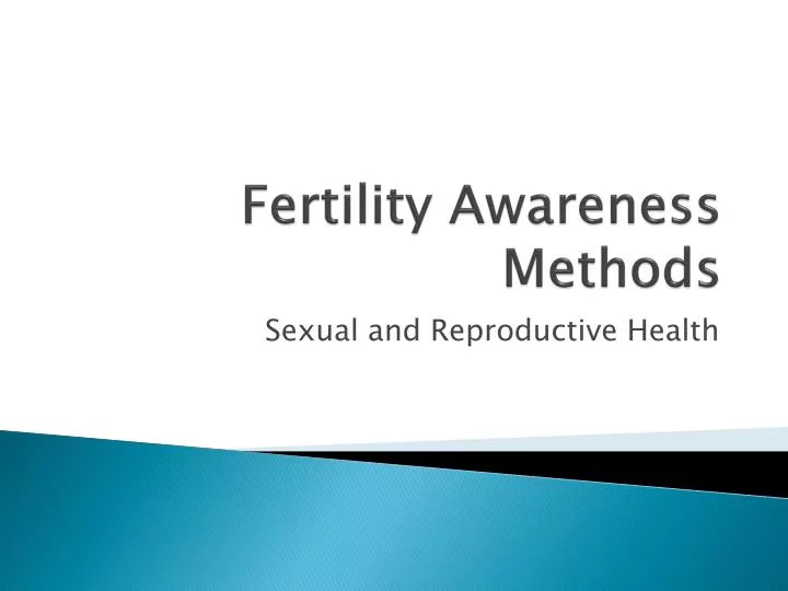 fertility awareness methods