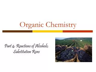 Organic Chemistry