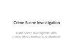 Crime Scene Investigation