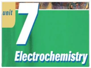 What is Electrochemistry?