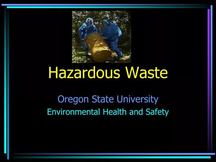 hazardous waste