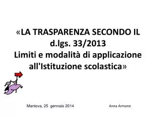 la trasparenza secondo il d lgs 33 2013 limiti e modalit di applicazione all istituzione scolastica