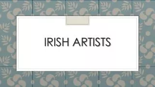 Irish Artists