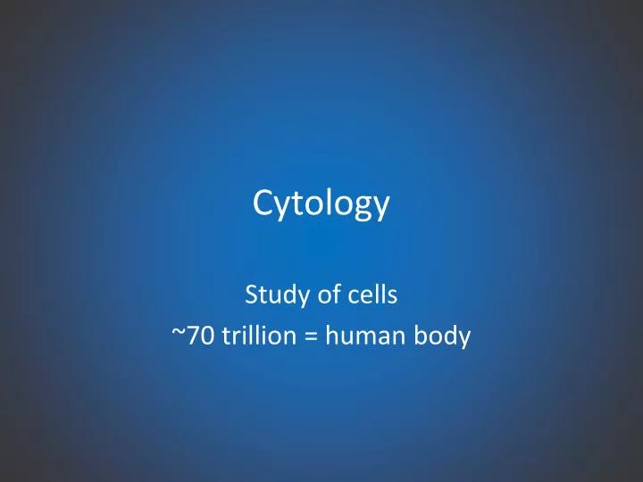 cytology