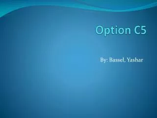 Option C5