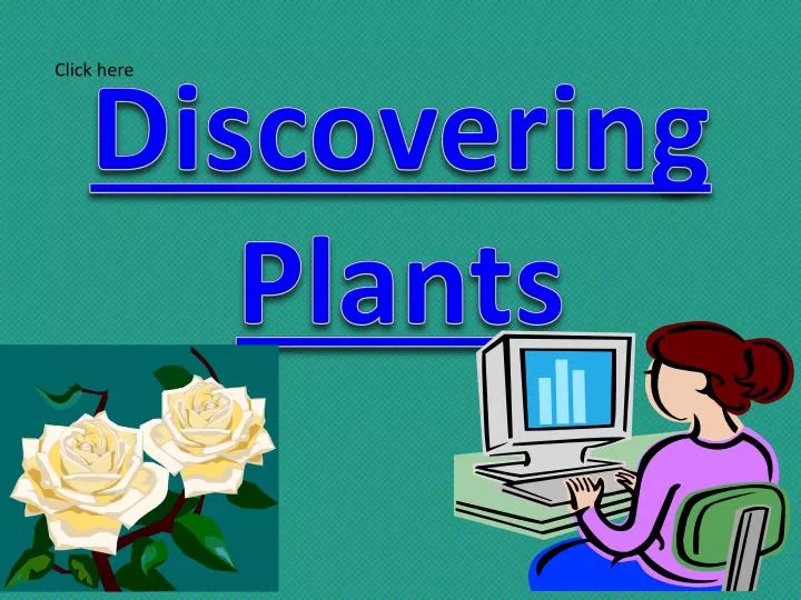 discovering plants