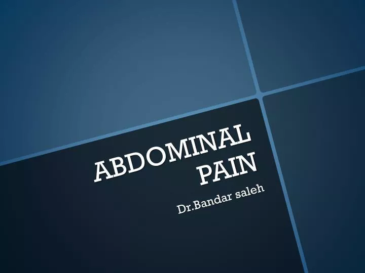 Ppt Abdominal Pain Powerpoint Presentation Free Download Id1952338