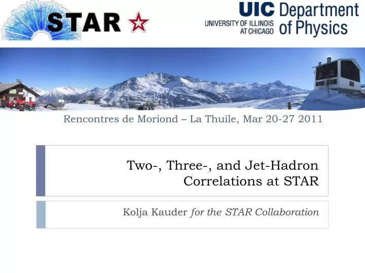two three and jet hadron correlations at star