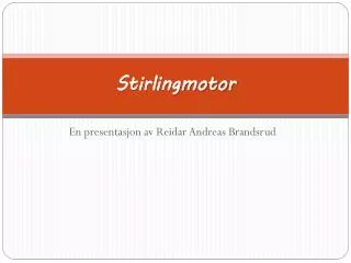 stirlingmotor