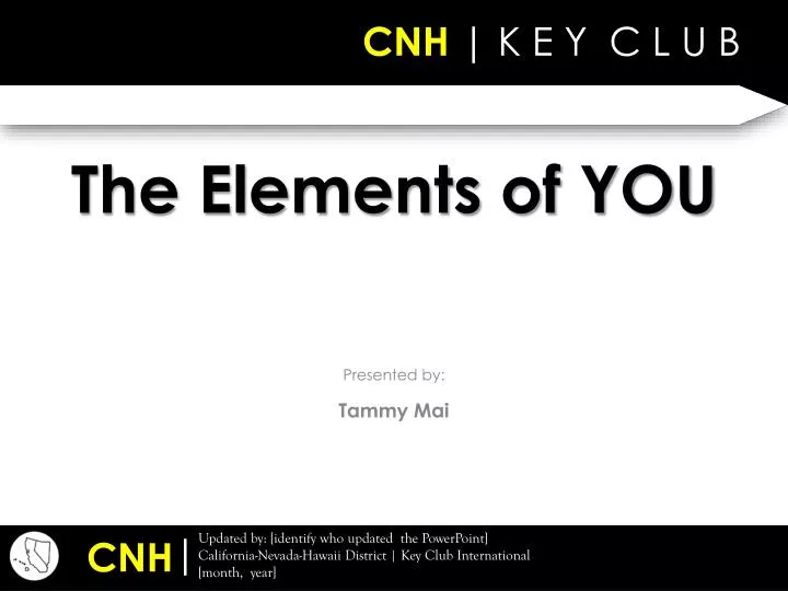 the elements of you