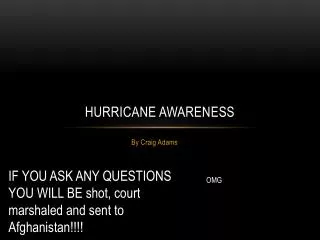 Hurricane Awareness