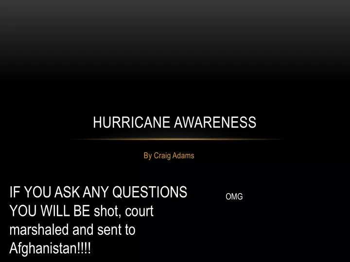 hurricane awareness