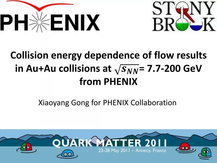 collision energy dependence of flow results in au au collisions at 7 7 200 gev from phenix