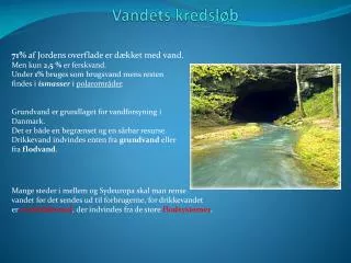 Vandets kredsløb