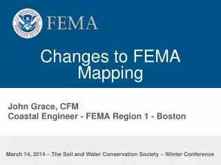 Changes to FEMA Mapping