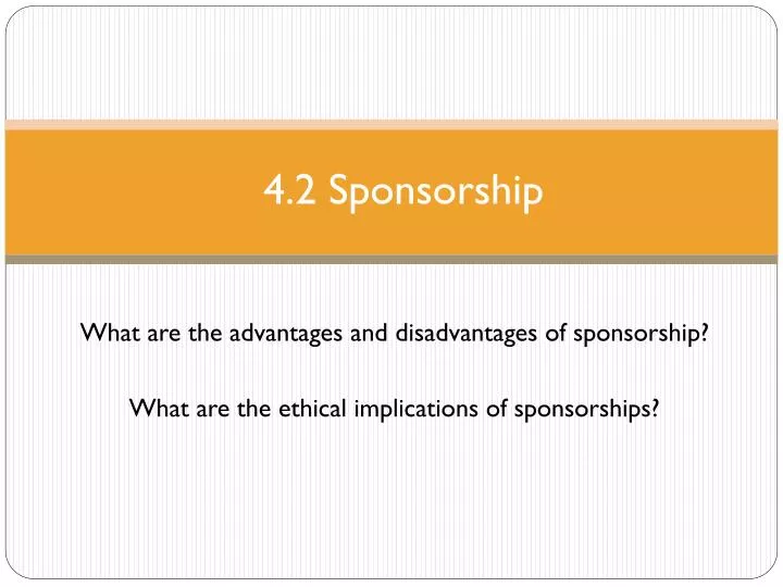 4 2 sponsorship