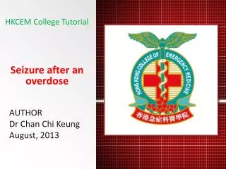 seizure after an overdose