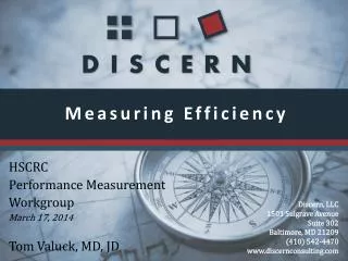 Measuring Efficiency