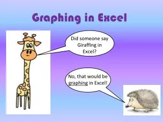 Graphing in Excel