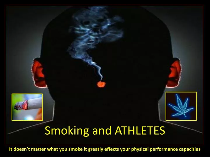 smoking and athletes