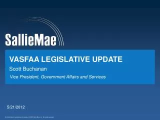 VASFAA Legislative update