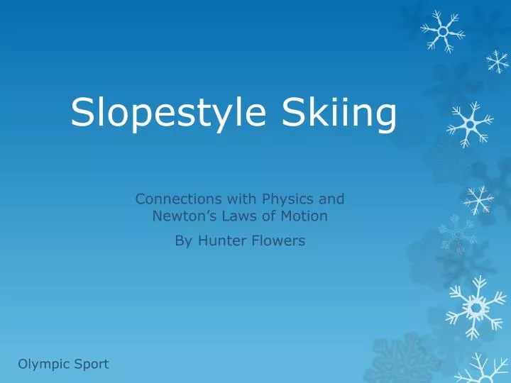 slopestyle skiing