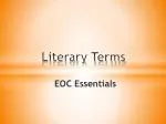 Literary Terms - slide 1