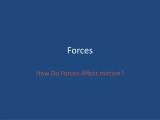 forces