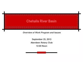 Chehalis River Basin