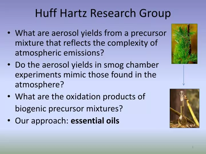 huff hartz research group