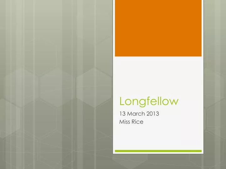 longfellow