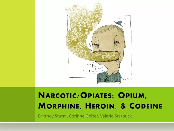 narcotic opiates opium morphine heroin codeine
