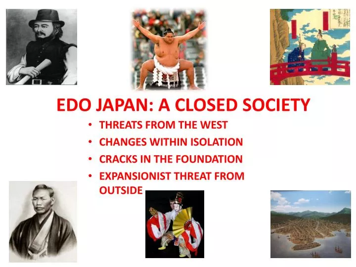 edo japan a closed society